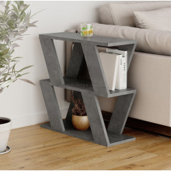 Masa pentru reviste Showdeko Lazena (Retro Grey)