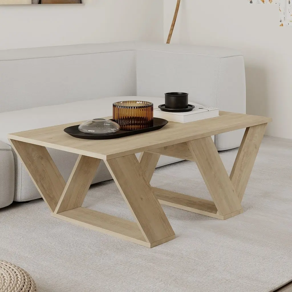 Masa pentru reviste Showdeko Pipra (Oak) - 2