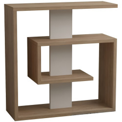 Masa pentru reviste Showdeko Saly (Oak/White) Thumb