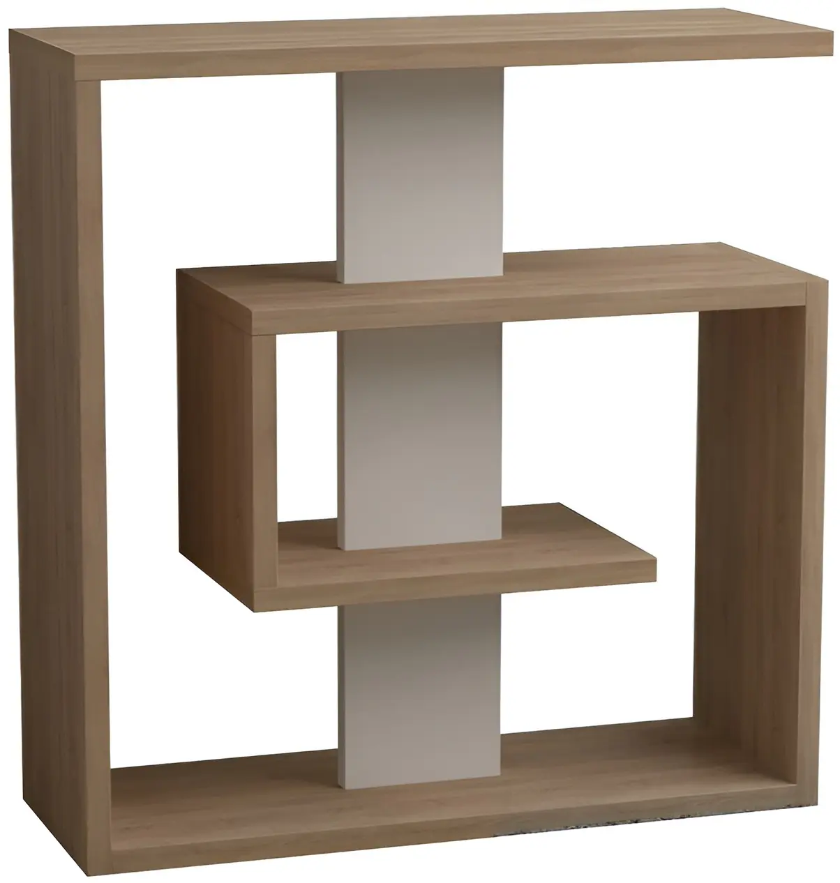 Masa pentru reviste Showdeko Saly (Oak/White) - 2