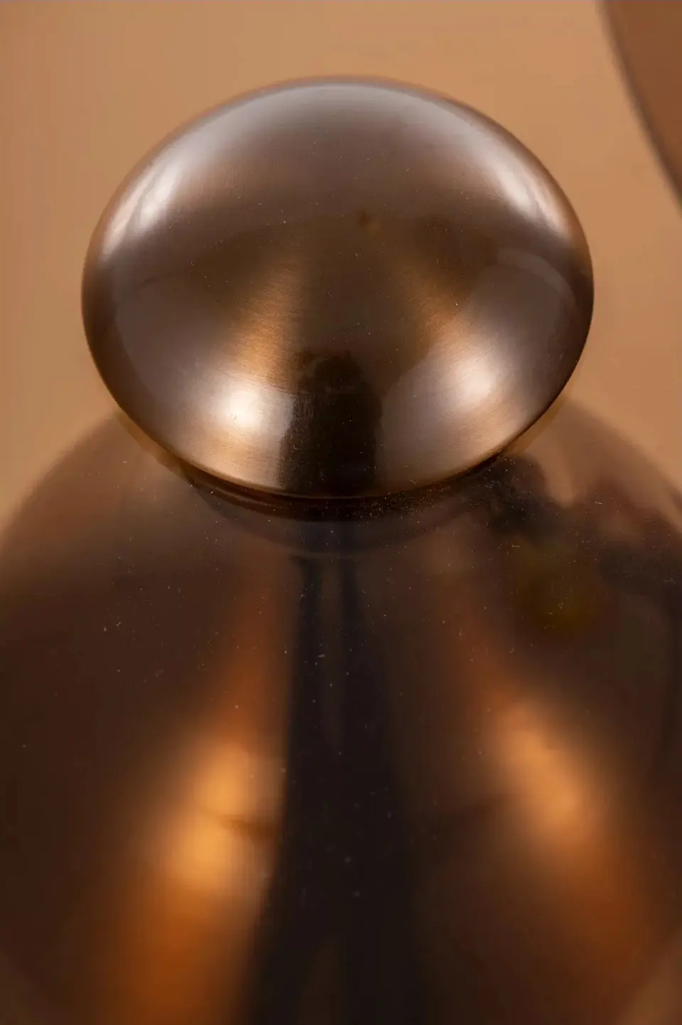 Set mese pentru reviste Signal Cassie (Transparent Brown/Copper)