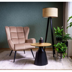 Комплект журнальных столиков Signal Itaka (Artisan Oak/Black) Thumb