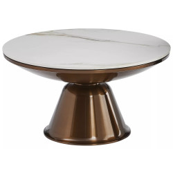 Set mese pentru reviste Signal Vera (White Marble/Copper) Thumb