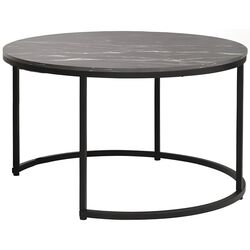 Masa pentru reviste Signal Dion (Black Marble/Black) Thumb