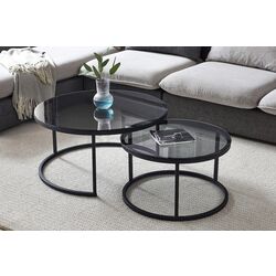 Set masute pentru reviste Signal Ferrante E (Smoke/Black Matt) Thumb