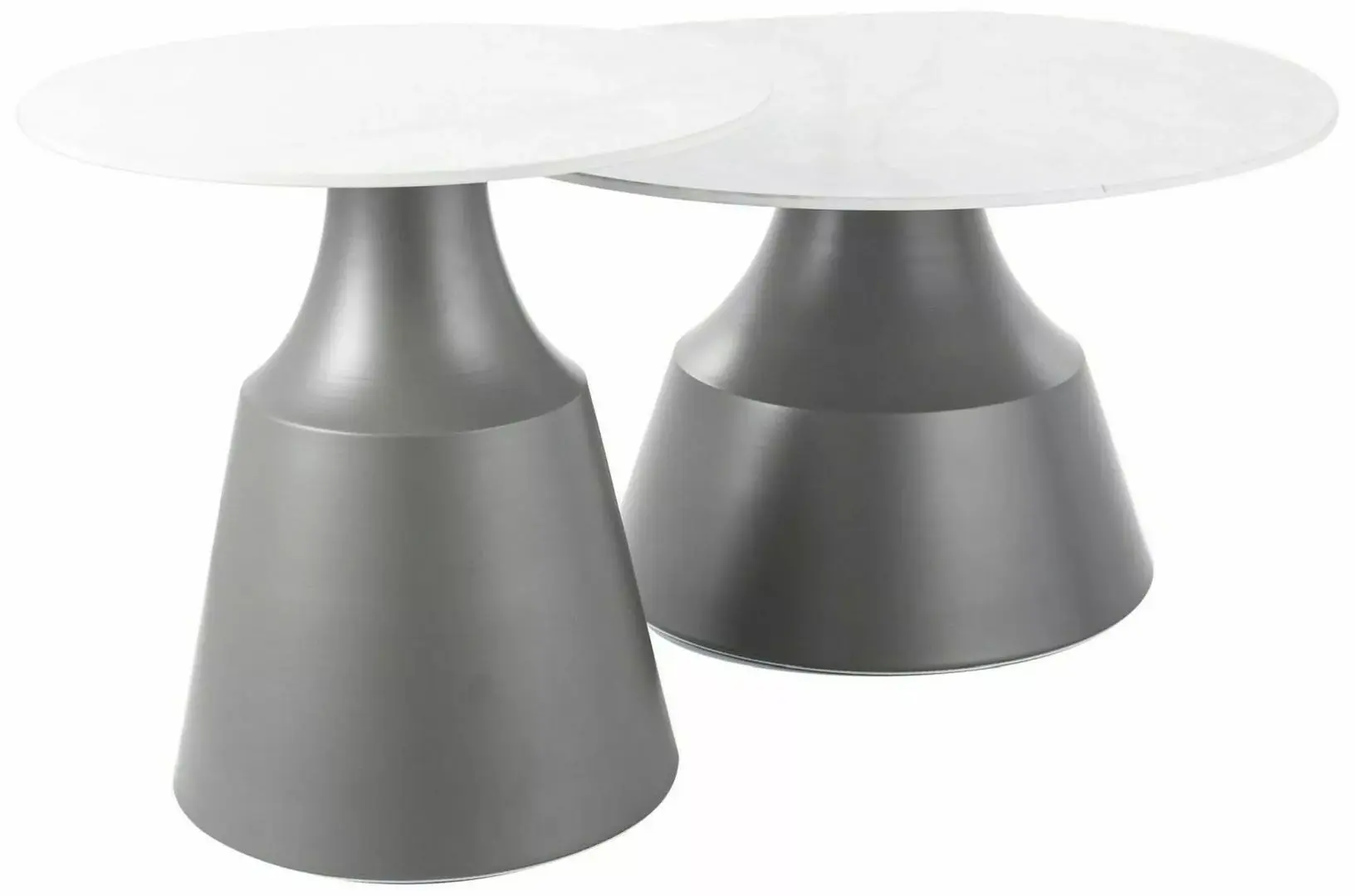 Set masute pentru reviste Signal Itaka (White/Grey)