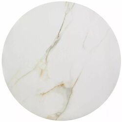 Set mese pentru reviste Signal Portafino A (White Gloss/Gold) Thumb