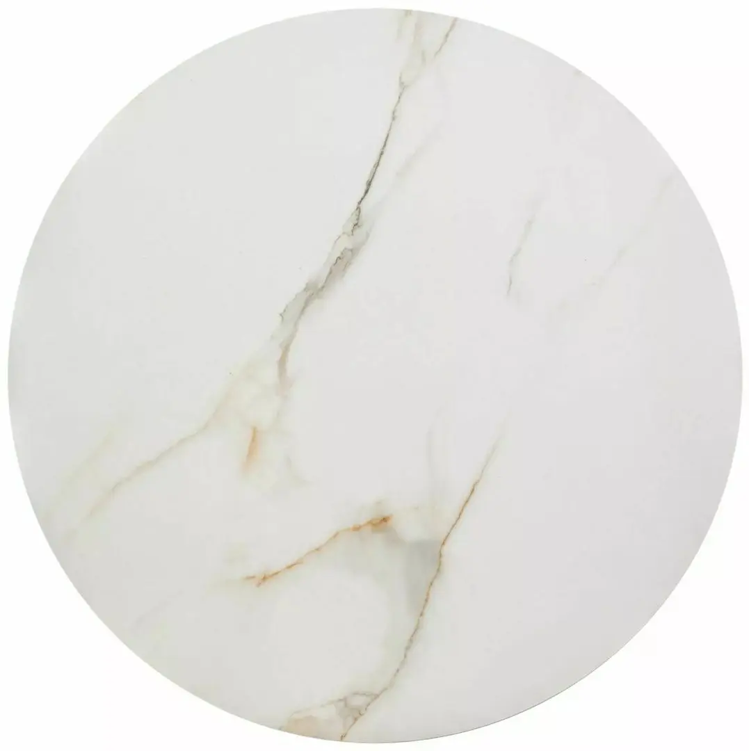 Set mese pentru reviste Signal Portafino A (White Gloss/Gold)