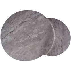 Set masute pentru reviste Signal Portafino B (Gray/Chrome) Thumb