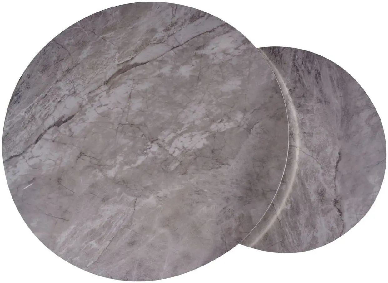 Set masute pentru reviste Signal Portafino B (Gray/Chrome)