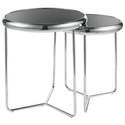 Set mese pentru reviste Signal Scarlet II (Black/Chrome) Thumb