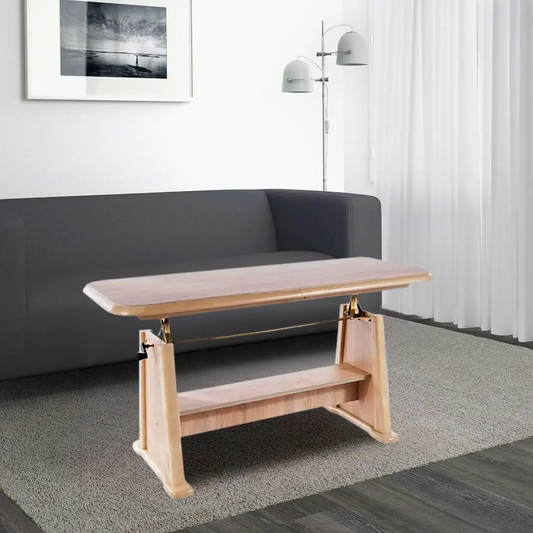 Журнальный стол-трансформер Signal Beata 130 (Sonoma Oak)