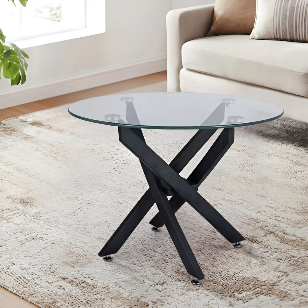 Журнальный столик Signal Agis A FI60 (Transparent/Black)