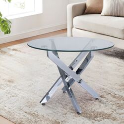 Журнальный столик Signal Agis A FI60 (Transparent/Chrome)