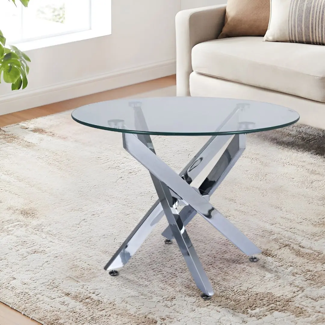 Masa pentru reviste Signal Agis A FI60 (Transparent/Chrome)