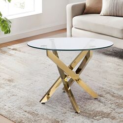 Журнальный столик Signal Agis A FI60 (Transparent/Gold)