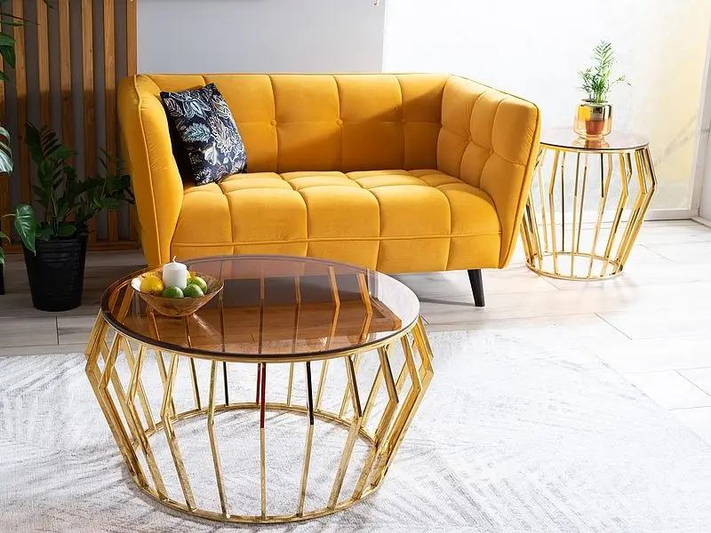 Masa pentru reviste Signal Ariana A (Smoky Amber/Gold) - 5