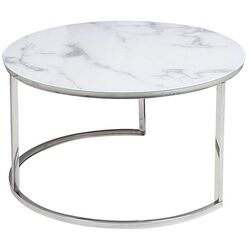 Masa pentru reviste Signal Atlanta B (White Marble/Chrome) Thumb