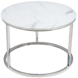 Masa pentru reviste Signal Atlanta B (White Marble/Chrome) Thumb