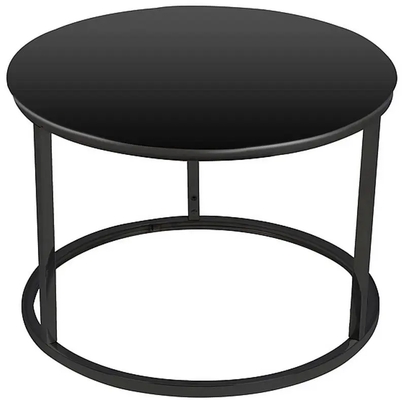 Masa pentru reviste Signal Atlanta D (Black/Black Matt) - 2