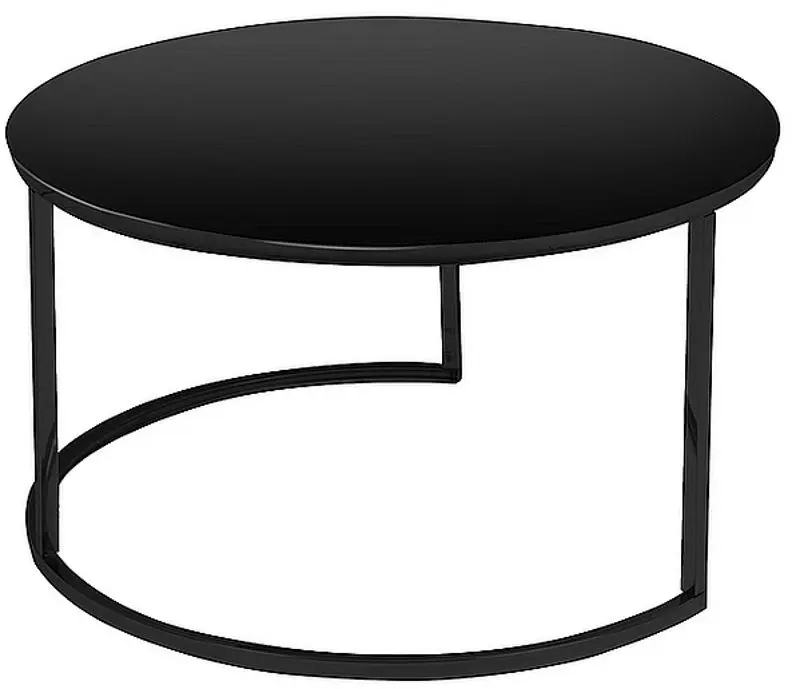 Masa pentru reviste Signal Atlanta D (Black/Black Matt) - 3