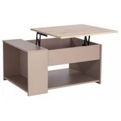 Masa pentru reviste Signal Drop (Alpine Oak/Beige) Thumb