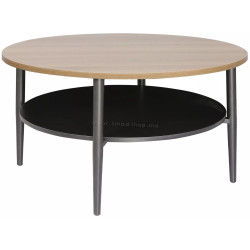 Masa pentru reviste Signal Ella A (Oak/Black)