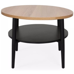 Masa pentru reviste Signal Ella B (Oak/Black) Thumb