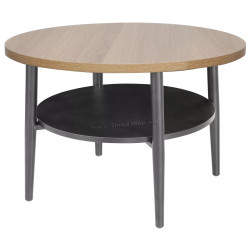 Masa pentru reviste Signal Ella B (Oak/Black)