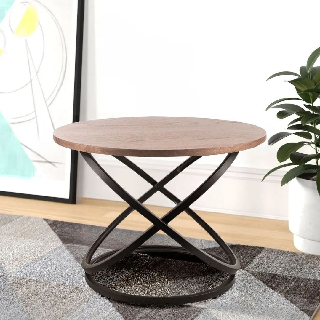 Masa pentru reviste Signal Eos D (Walnut/Black)