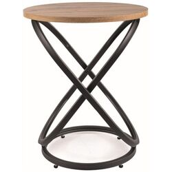 Masa pentru reviste Signal Eos E (Artisan Oak/Black) Thumb