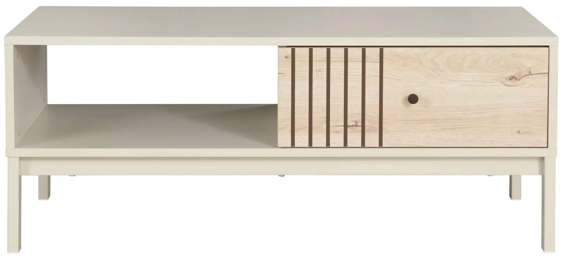 Masa pentru reviste Signal Frost L5 (Alpine Oak/Off White)