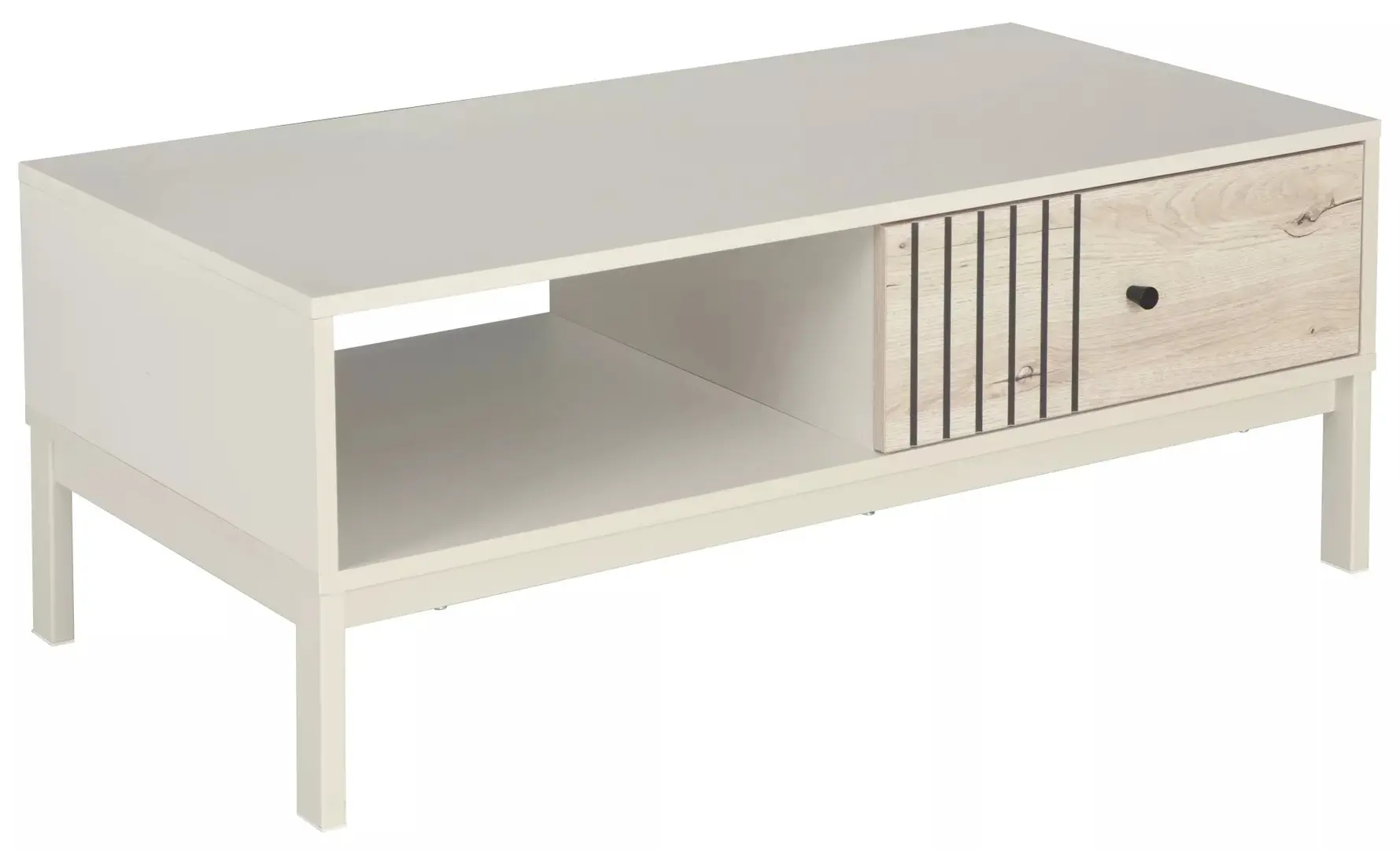 Masa pentru reviste Signal Frost L5 (Alpine Oak/Off White)