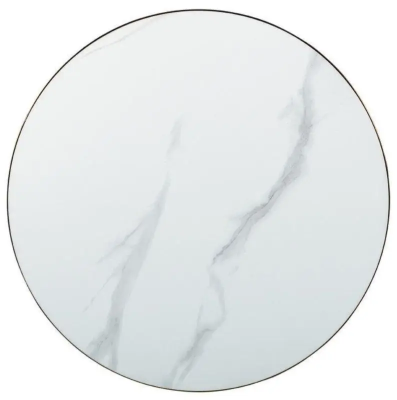 Masa pentru reviste Signal Gemini 50 (White/Black/Gold)