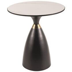 Masa pentru reviste Signal Gemini 50 (White/Black/Gold) Thumb