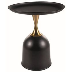 Masa pentru reviste Signal Libra (Black/Gold) Thumb