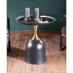 Masa pentru reviste Signal Libra (Black/Gold) Thumb