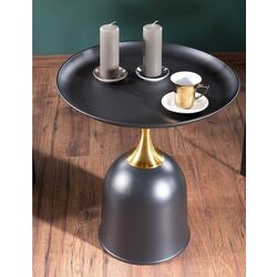 Masa pentru reviste Signal Libra (Black/Gold) Thumb