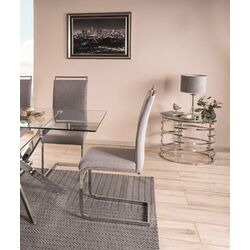 Masa pentru reviste Signal Livia (Smoke/Silver) Thumb