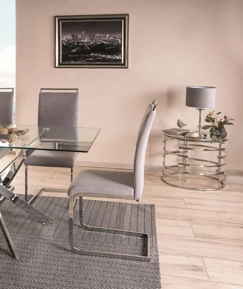 Masa pentru reviste Signal Livia (Smoke/Silver)