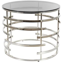 Masa pentru reviste Signal Livia (Smoke/Silver)