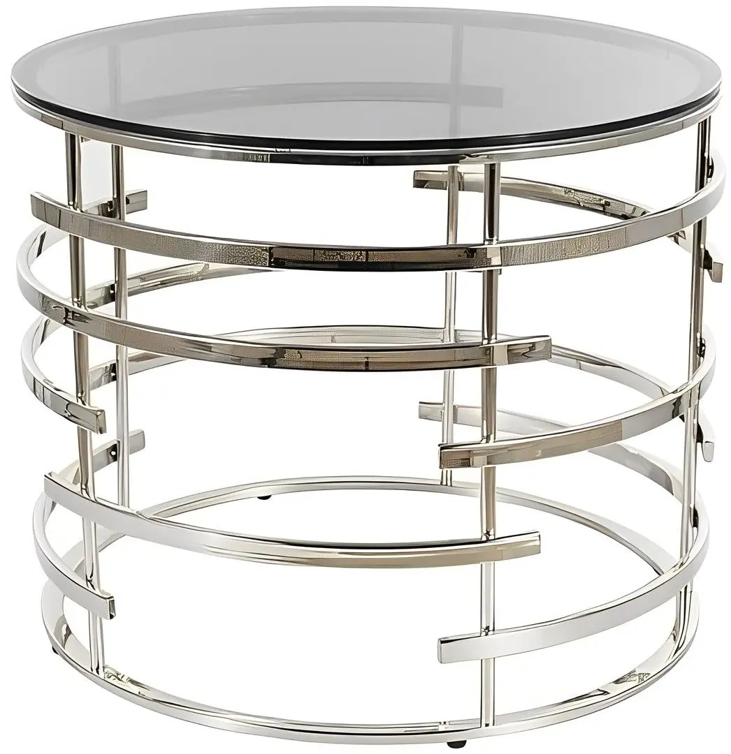 Masa pentru reviste Signal Livia (Smoke/Silver)