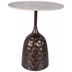 Masa pentru reviste Signal Mutti (Grey Marble/Antique Bronze) Thumb