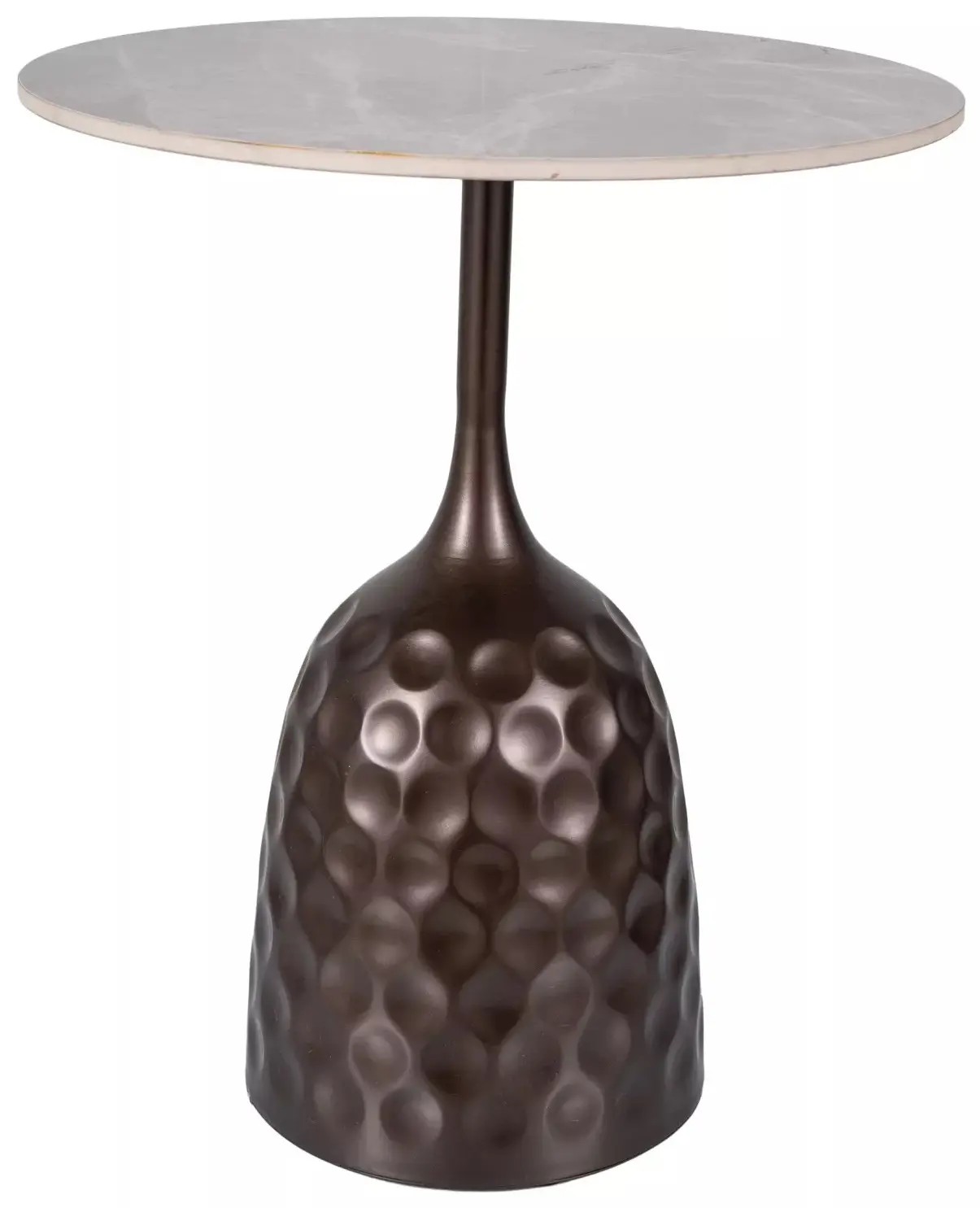 Masa pentru reviste Signal Mutti (Grey Marble/Antique Bronze)