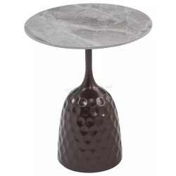 Masa pentru reviste Signal Mutti (Grey Marble/Antique Bronze)