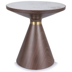 Журнальный столик Signal Napa B FI50 (White/Brown/Gold) Thumb