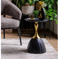 Masa pentru reviste Signal Piana (Black/Gold)