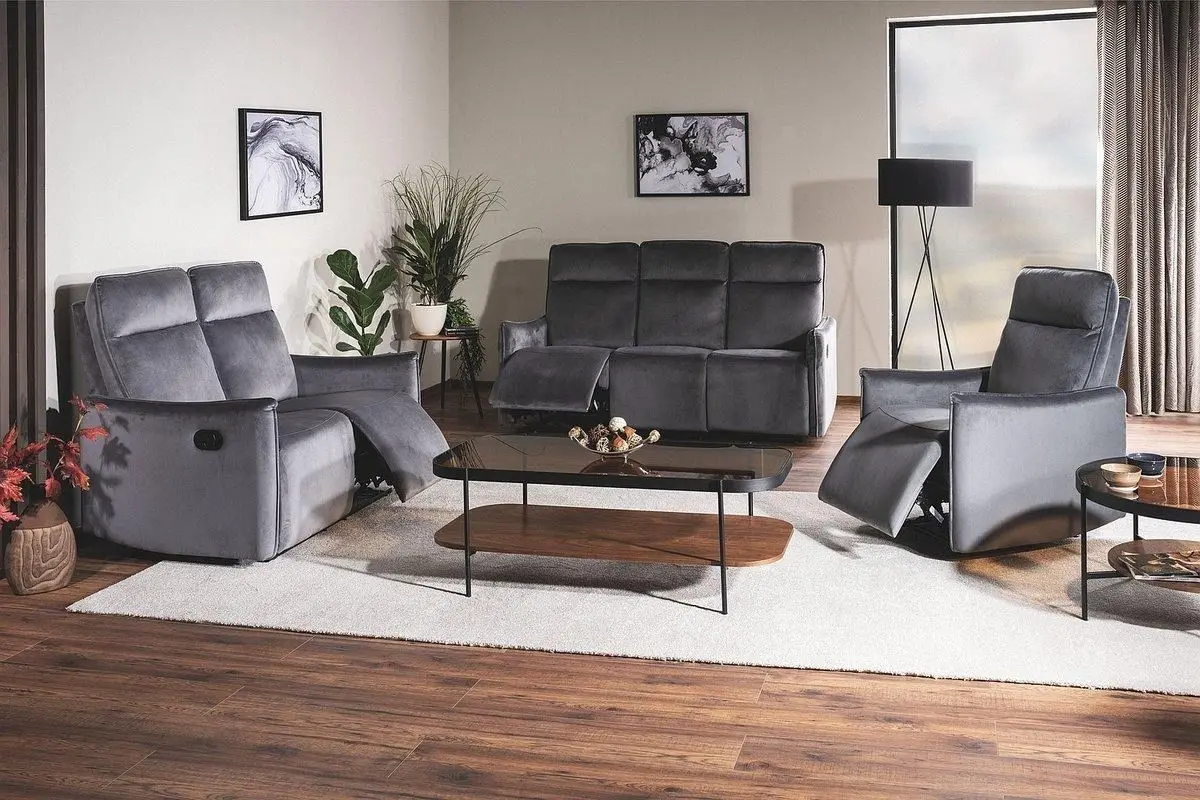 Masa pentru reviste Signal Prima A (Walnut/Amber/Black)