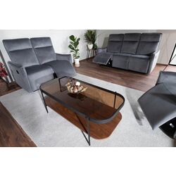 Masa pentru reviste Signal Prima A (Walnut/Amber/Black) Thumb