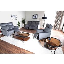 Masa pentru reviste Signal Prima B (Walnut/Amber/Black) Thumb